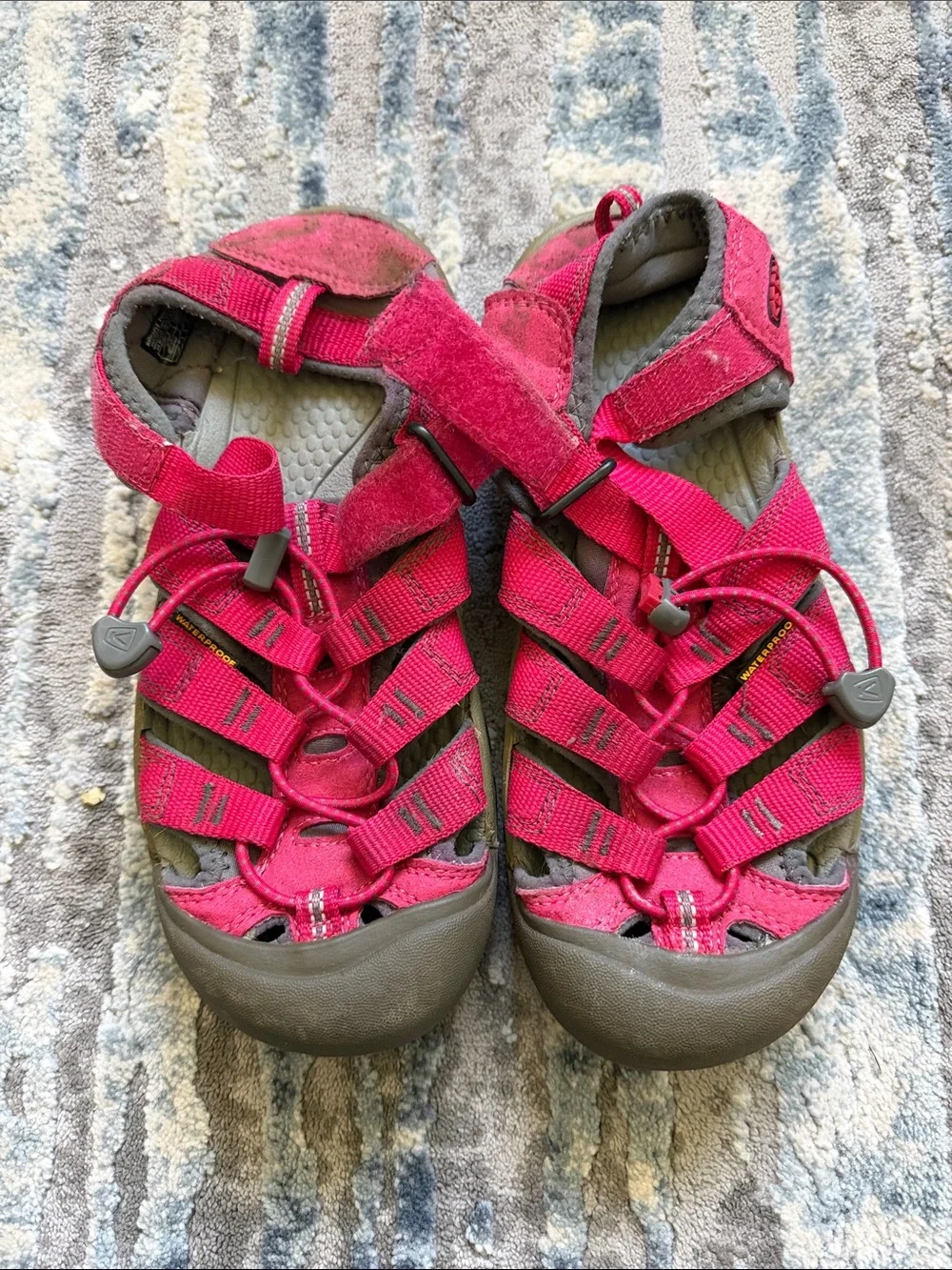 Keen Kids Hot Pink Closed-Toe Outdoor Sandals